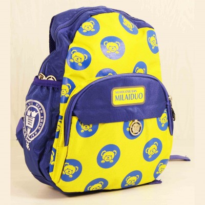 Детские Дошкольные рюкзаки Milaiduo 0394 BLUE_Yellow